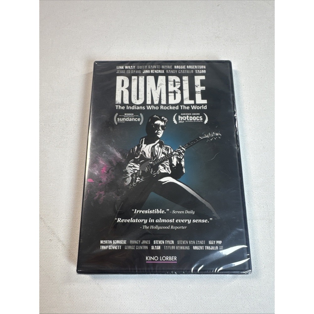 Rumble: The Indians Who Rocked The World (DVD) Link Wray Pura Fe David Fricke